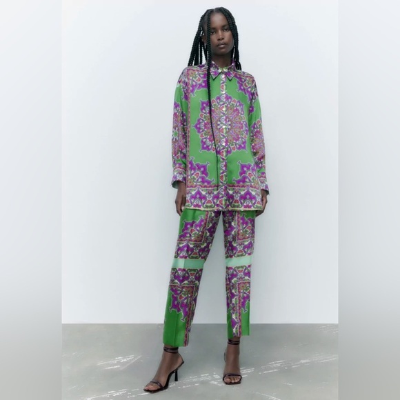 🦋 Bloggers Favorite 🦋 Zara Pant & Top Outfit/Set - Picture 3 of 16